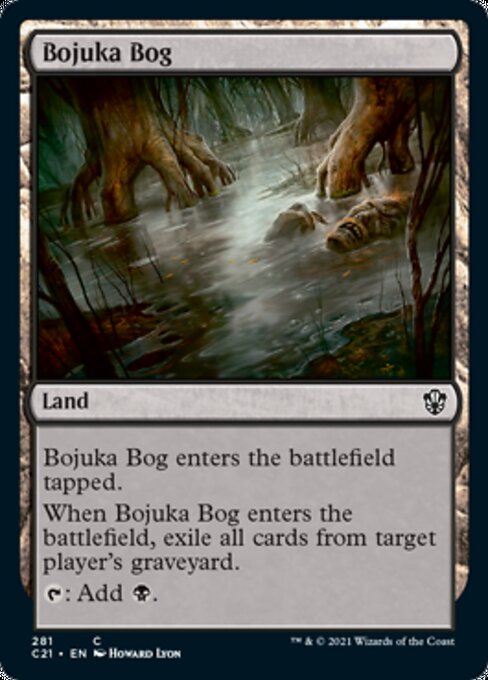 Bojuka Bog (Commander 2021 Strixhaven) Light Play