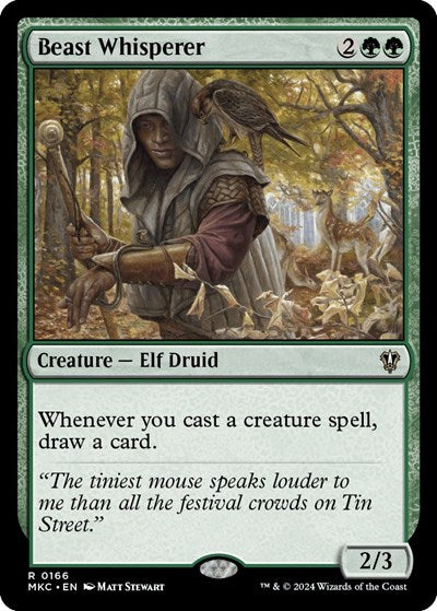 Beast Whisperer (Commander: Murders at Karlov Manor) Light Play