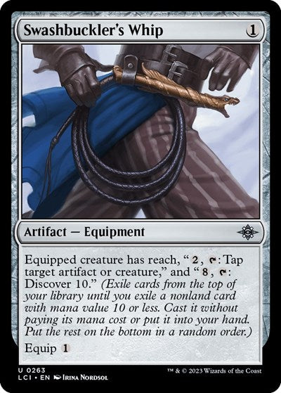 Swashbuckler's Whip (The Lost Caverns of Ixalan) Light Play Foil
