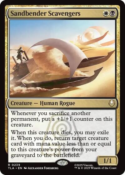 Sandbender Scavengers (Avatar: The Last Airbender) Light Play Foil