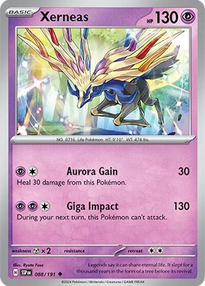 Xerneas (SV08: Surging Sparks) Light Play