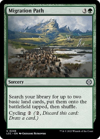 Migration Path (Commander: The Lost Caverns of Ixalan) Light Play