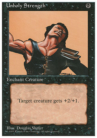 Unholy Strength (4th Edition) Light Play