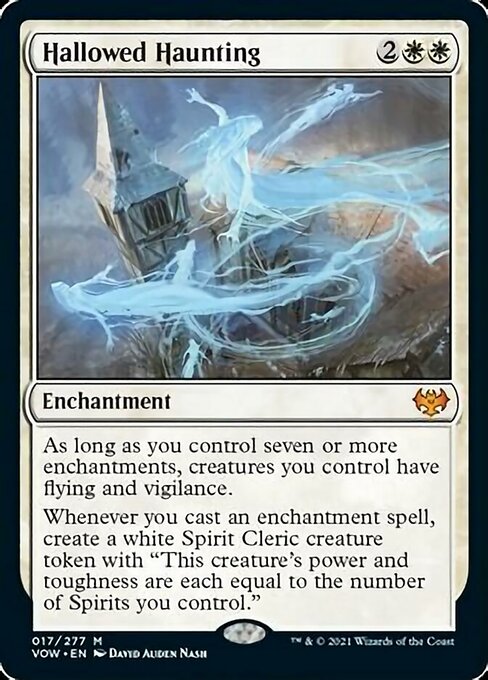Hallowed Haunting (Innistrad: Crimson Vow) Light Play