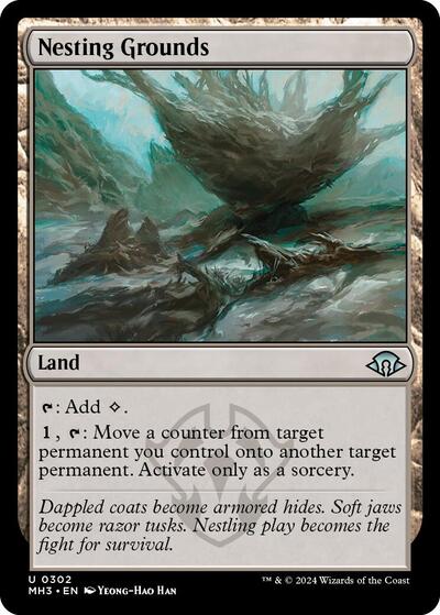 Nesting Grounds (Modern Horizons 3) Light Play Foil