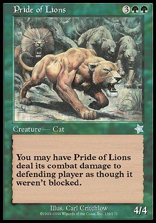Pride of Lions (Starter 1999) Damaged / Poor