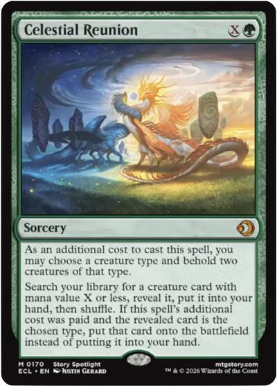 Celestial Reunion (Lorwyn Eclipsed) Light Play