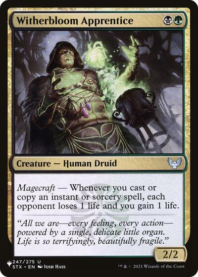 Witherbloom Apprentice (The List) Light Play