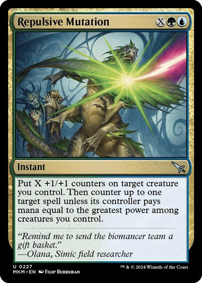 Repulsive Mutation (Murders at Karlov Manor) Light Play Foil