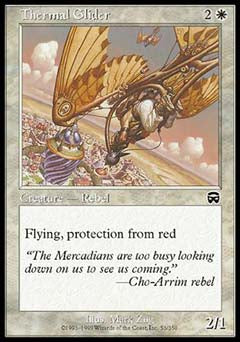 Thermal Glider (Mercadian Masques) Damaged / Poor