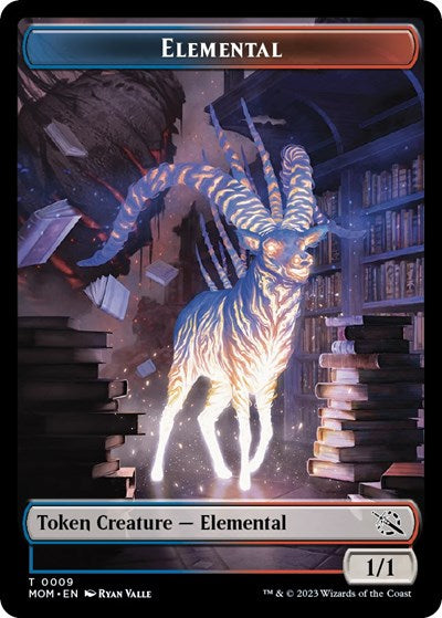 Elemental Token (March of the Machine) Light Play