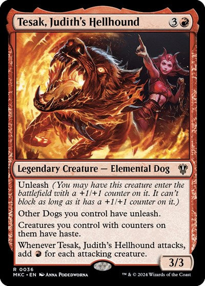 Tesak, Judith's Hellhound (Commander: Murders at Karlov Manor) Light Play