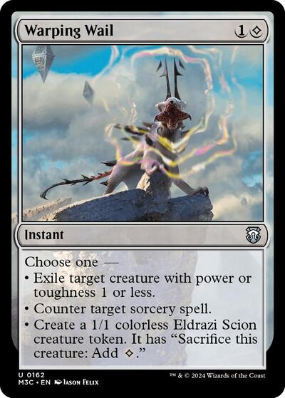 Warping Wail (Commander: Modern Horizons 3) Light Play