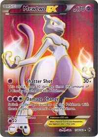 Mewtwo EX (158 Full Art) (XY - BREAKthrough) Light Play Holofoil