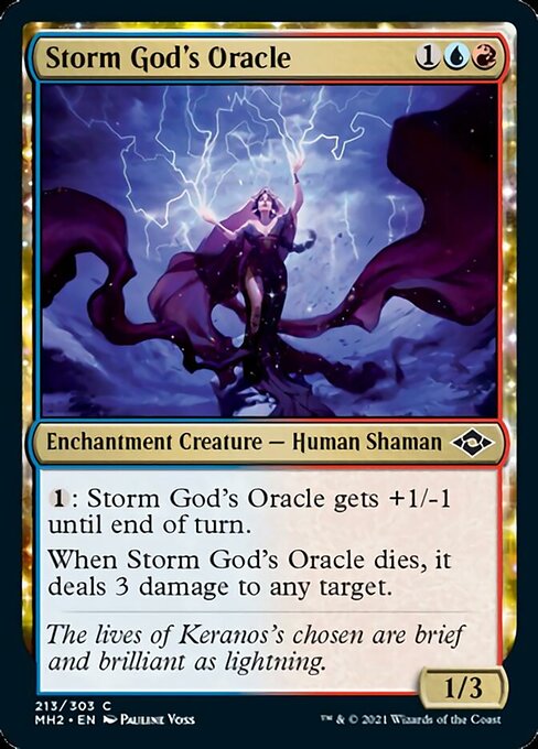 Storm God's Oracle (Modern Horizons 2) Light Play