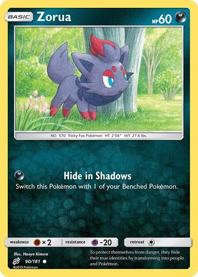 Zorua (SM - Team Up) Medium Play