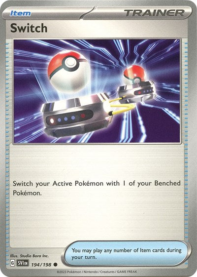Switch (Scarlet and Violet: Base Set) Light Play