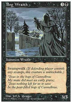 Bog Wraith (5th Edition) Medium Play
