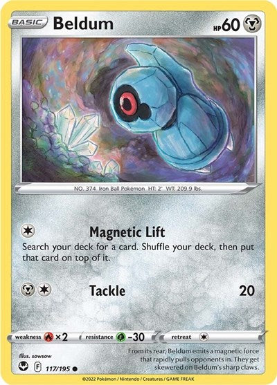 Beldum (SWSH12: Silver Tempest) Light Play