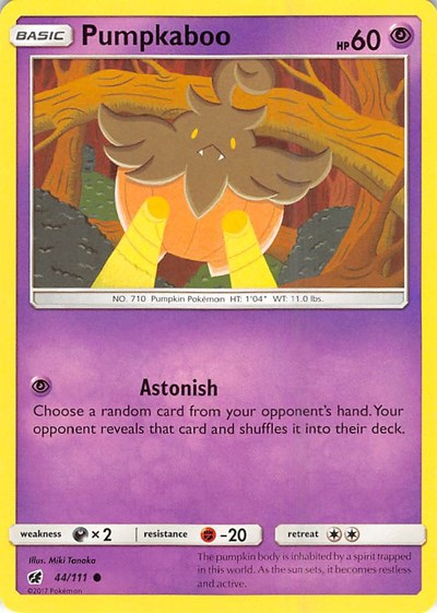 Pumpkaboo (SM - Crimson Invasion) Light Play Reverse Holofoil