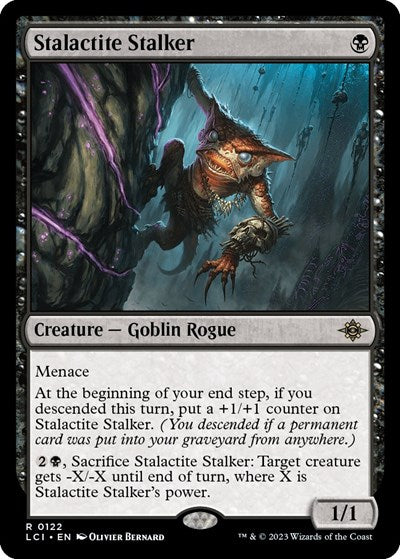 Stalactite Stalker (The Lost Caverns of Ixalan) Light Play