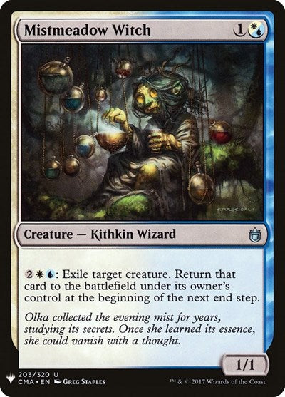 Mistmeadow Witch (Mystery Booster) Light Play