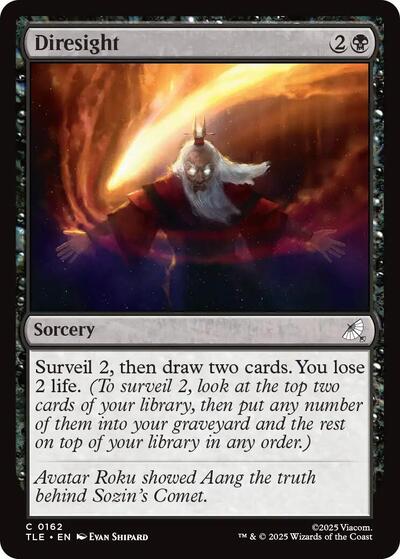 Diresight (Avatar: The Last Airbender: Eternal-Legal) Light Play Foil