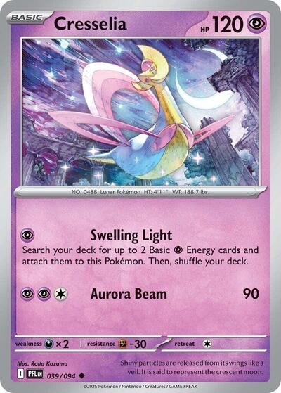 Cresselia (ME02: Phantasmal Flames) Light Play