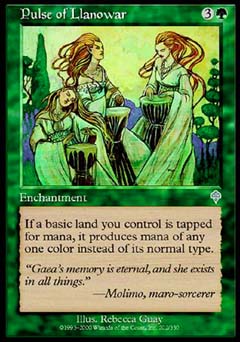 Pulse of Llanowar (Invasion) Light Play