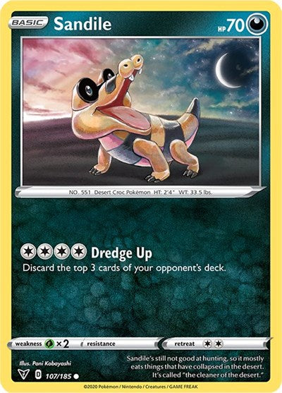 Sandile (SWSH04: Vivid Voltage) Light Play