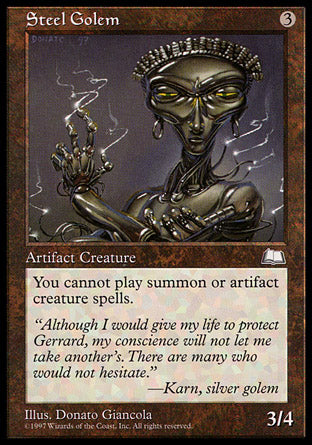 Steel Golem (Weatherlight) Light Play