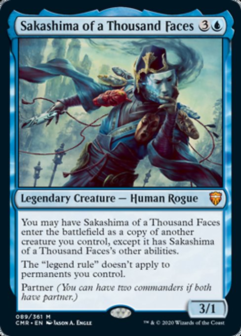 Sakashima of a Thousand Faces (Commander Legends) Near Mint
