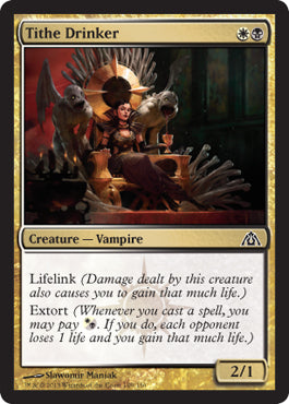 Tithe Drinker (Dragon's Maze) Light Play
