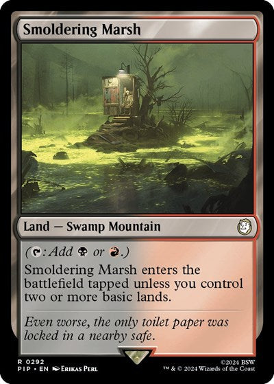 Smoldering Marsh (Universes Beyond: Fallout) Light Play
