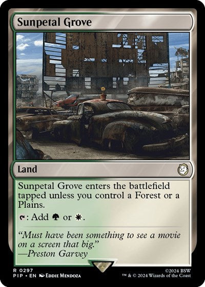 Sunpetal Grove (Universes Beyond: Fallout) Light Play