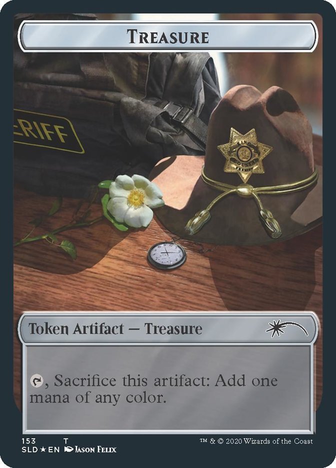 Treasure Token The Walking Dead (Secret Lair) Near Mint Foil