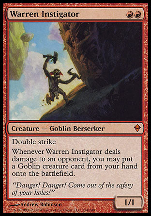 Warren Instigator (Zendikar) Near Mint