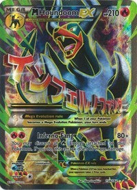 M Houndoom EX (Full Art) (XY - BREAKthrough) Light Play