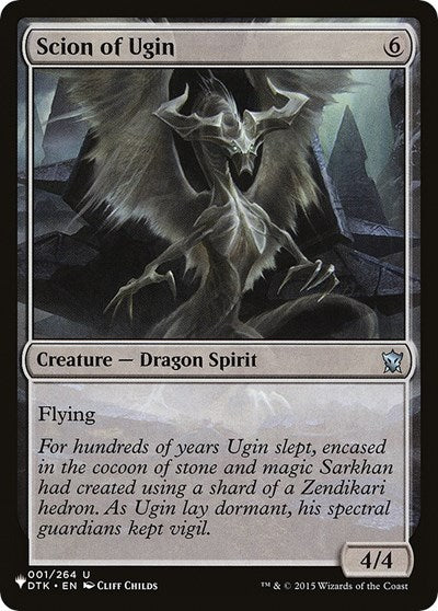 Scion of Ugin (The List) Light Play