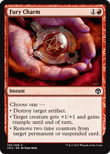 Fury Charm (Iconic Masters) Light Play