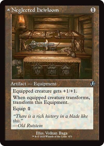 Neglected Heirloom (Retro Frame) (Innistrad Remastered) Light Play