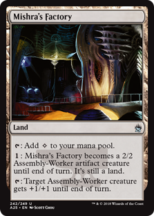 Mishra's Factory (Masters 25) Light Play