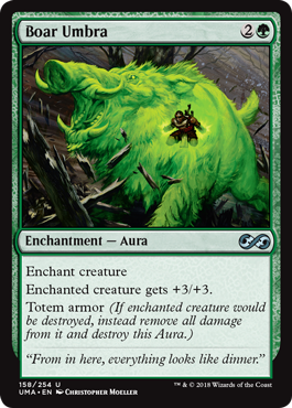 Boar Umbra (Ultimate Masters) Light Play