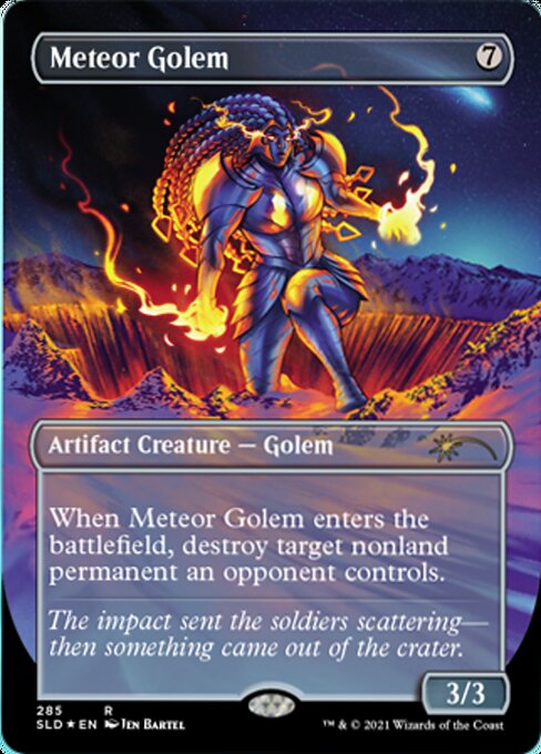 Meteor Golem (285) (Secret Lair) Near Mint