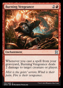 Burning Vengeance (Eternal Masters) Light Play