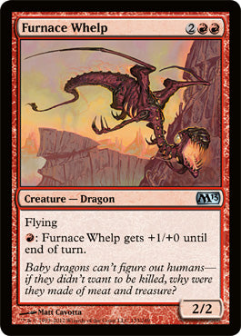 Furnace Whelp (Magic 2013 Core Set) Light Play Foil