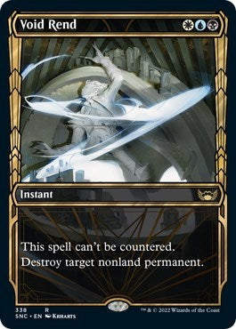 Void Rend (Showcase) (Streets of New Capenna) Light Play Foil