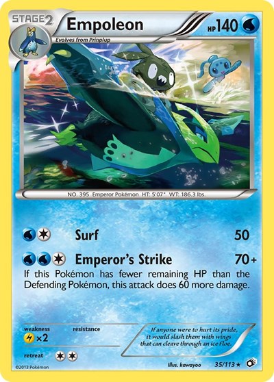 Empoleon (Legendary Treasures) Medium Play
