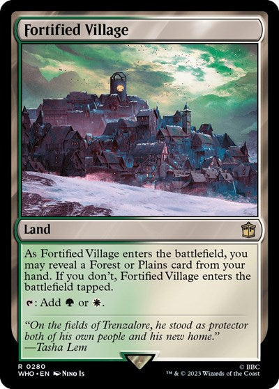 Fortified Village (Universes Beyond: Doctor Who) Light Play