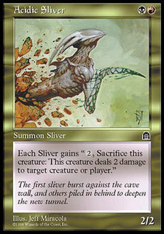 Acidic Sliver (Stronghold) Damaged / Poor